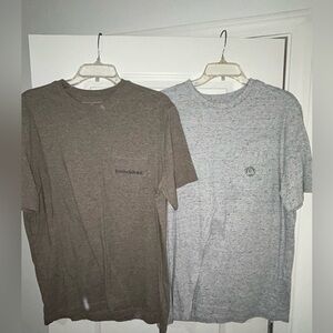 Banana Republic Brown and Gray Short Sleeve Tee Bundle